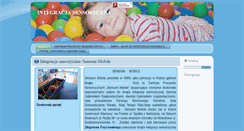Desktop Screenshot of integracjasensoryczna-sensum.pl